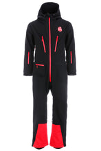 All in one ski suit - Black - Red7SkiWear
