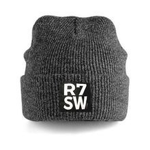 RED7 HEATHER BEANIE - CHARCOAL