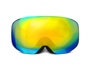 R7SW Performance Ski Goggles - Orange magnetic lens + free rainbow lens