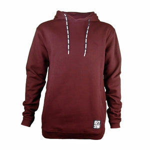 Burgundy R7SW Hoody - Red7 Soft Sustainable Organic Clothing