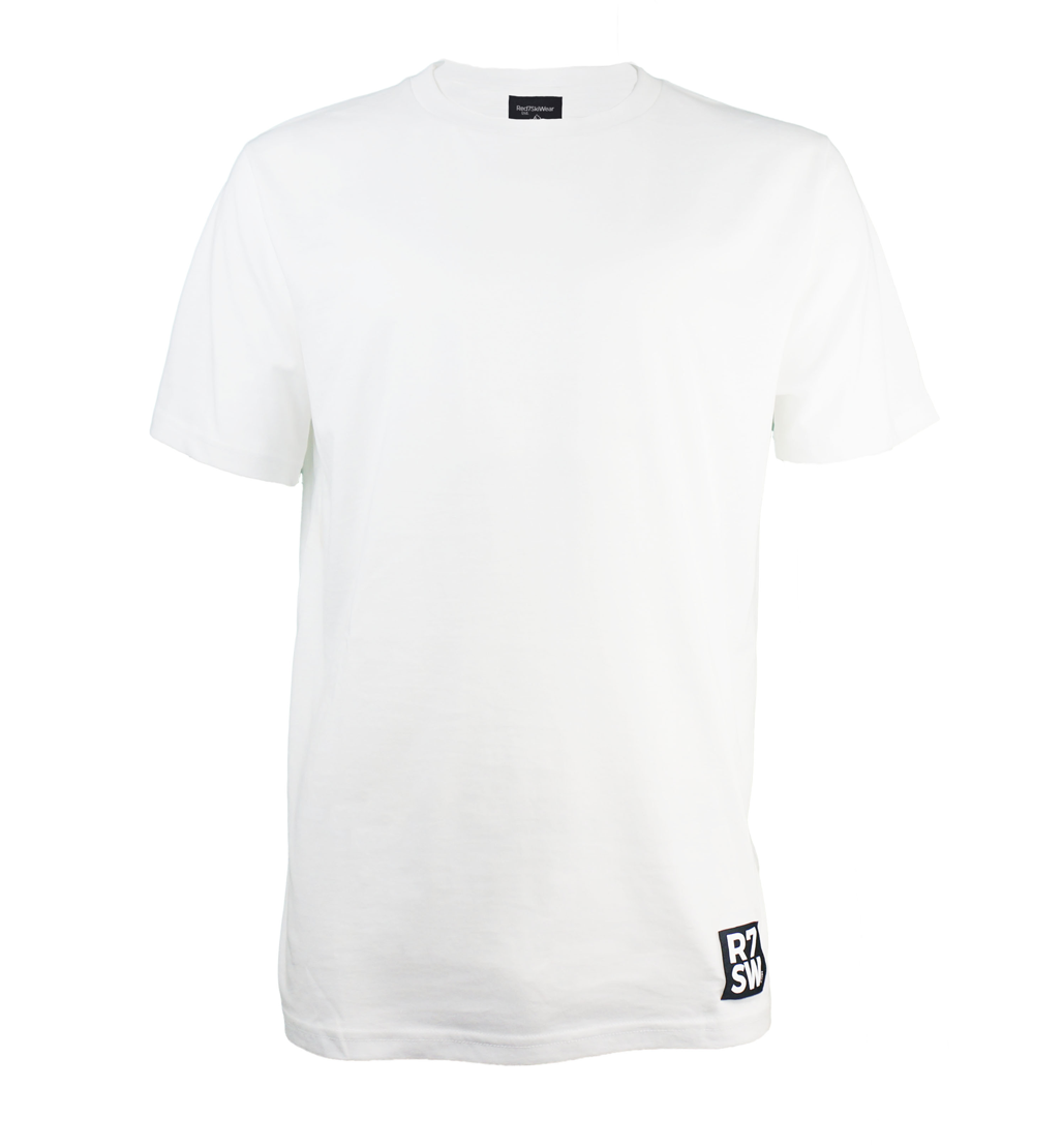 SUSTAINABLE WHITE R7SW SOFT COTTON TSHIRT