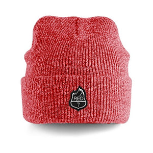 RED7 HEATHER BEANIE - RED