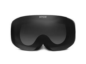R7SW Performance Ski Goggles - Black polarised magnetic lens + free rainbow lens