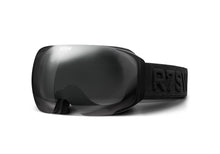 Black recycled plastic goggle with black polarised lens