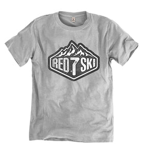 "RED7SKI" ORGANIC COTTON T-SHIRT